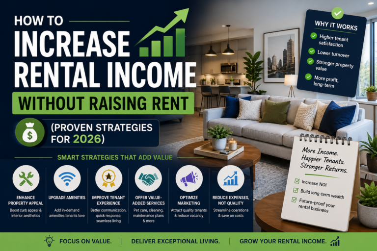 How to Increase Rental Income Without Raising Rent (Proven Strategies for 2026)