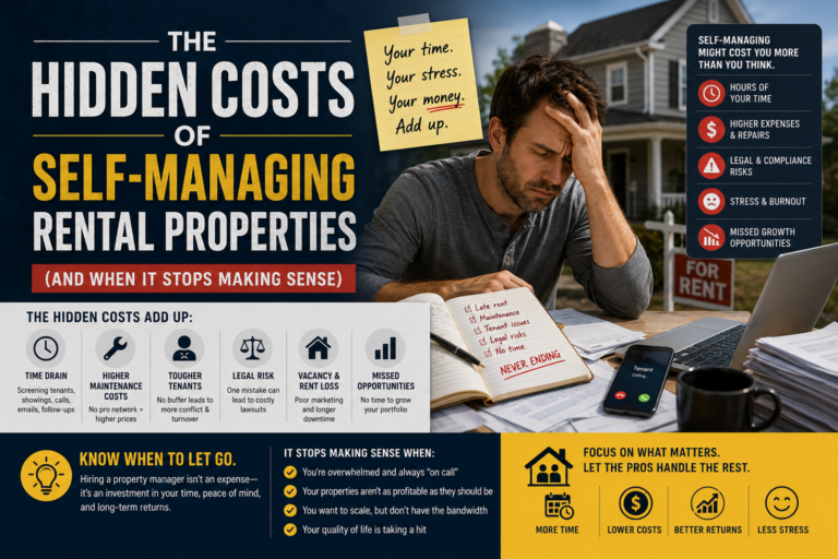 The Hidden Costs of Self-Managing Rental Properties (And When It Stops Making Sense)