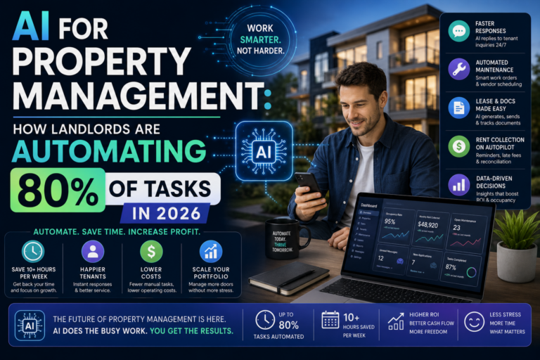 AI for Property Management: How Landlords Are Automating 80% of Tasks in 2026