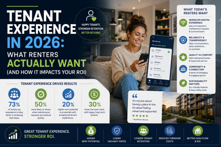 Tenant Experience in 2026: What Renters Actually Want (And How It Impacts Your ROI)