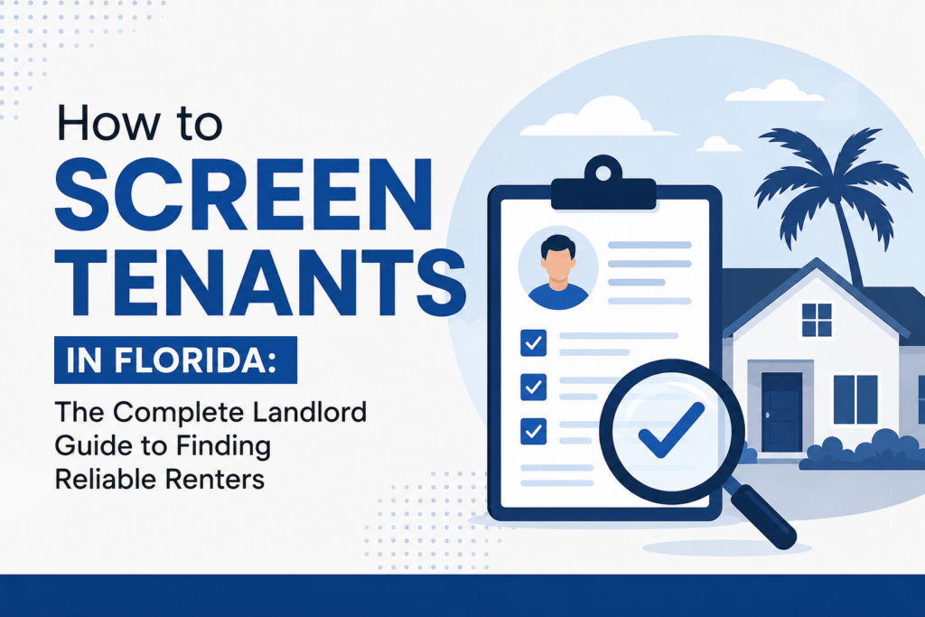 How to Screen Tenants in Florida: The Complete Landlord Guide to Finding Reliable Renters