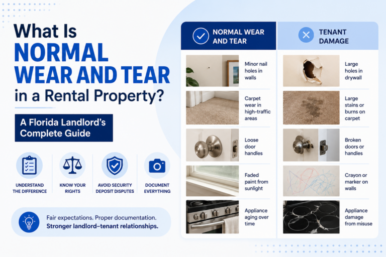 What Is Normal Wear and Tear in a Rental Property? A Florida Landlord's Complete Guide