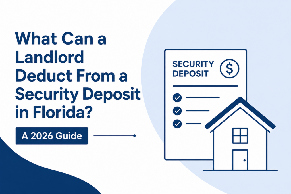 What Can a Landlord Deduct From a Security Deposit in Florida? A 2026 Guide