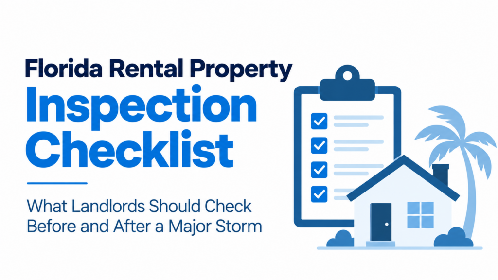 Florida Rental Property Inspection Checklist: What Landlords Should Check Before and After a Major Storm
